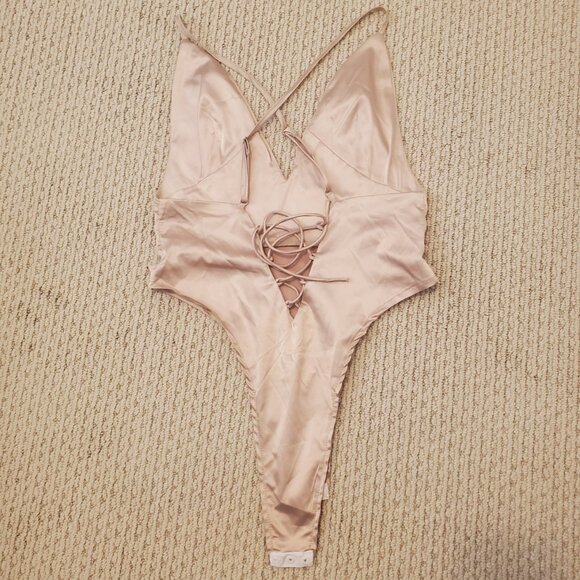 Satin Bodysuit - Picture 2 of 3